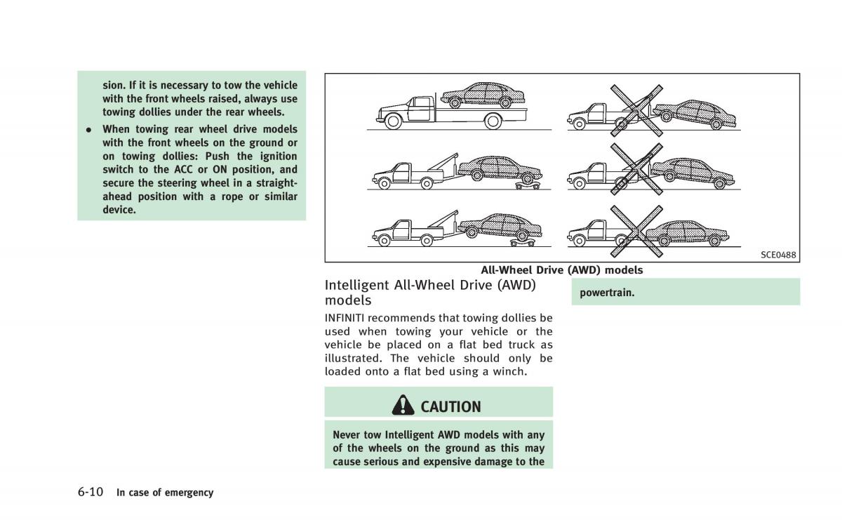 Infiniti Q50 Hybrid owners manual / page 311