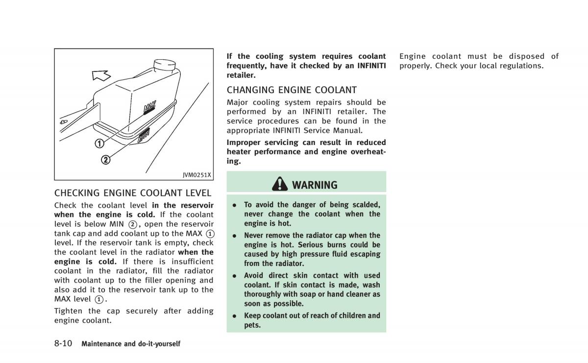 Infiniti Q50 Hybrid owners manual / page 333