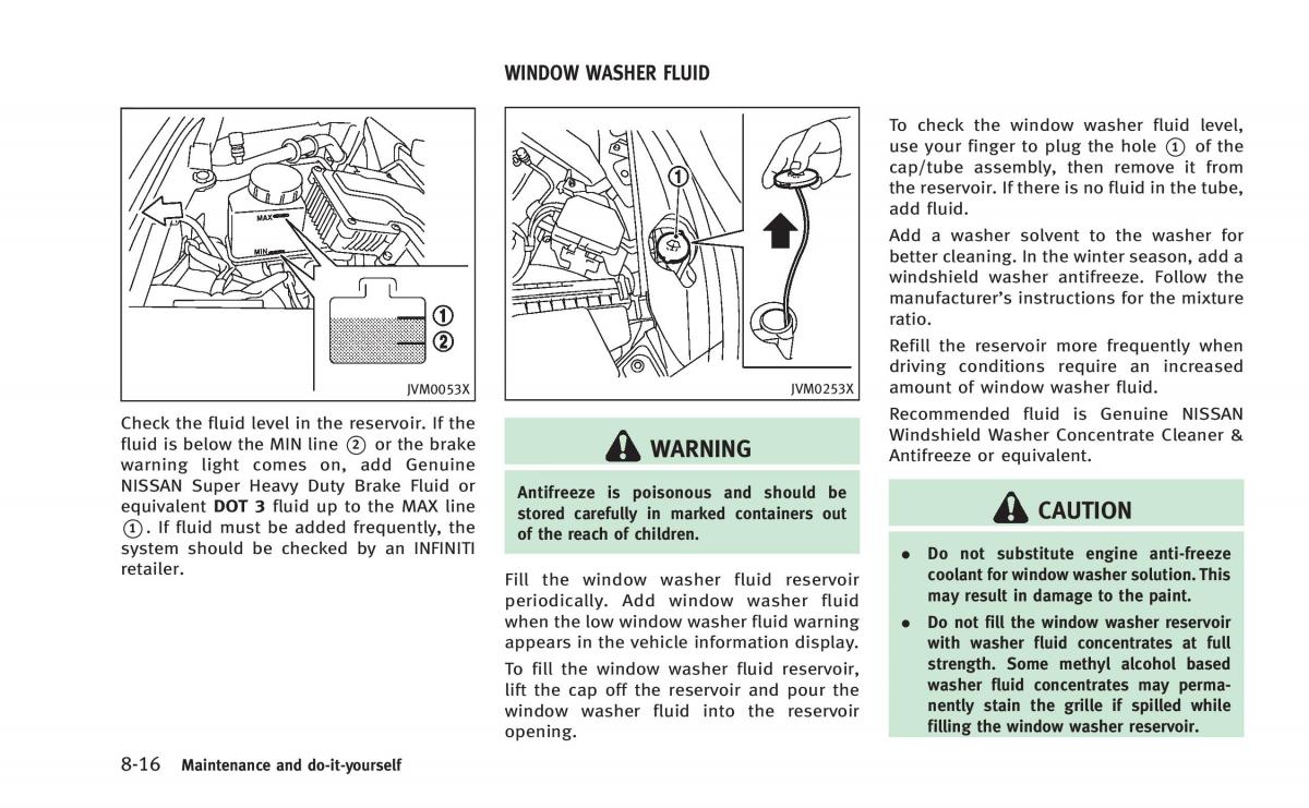 Infiniti Q50 Hybrid owners manual / page 339