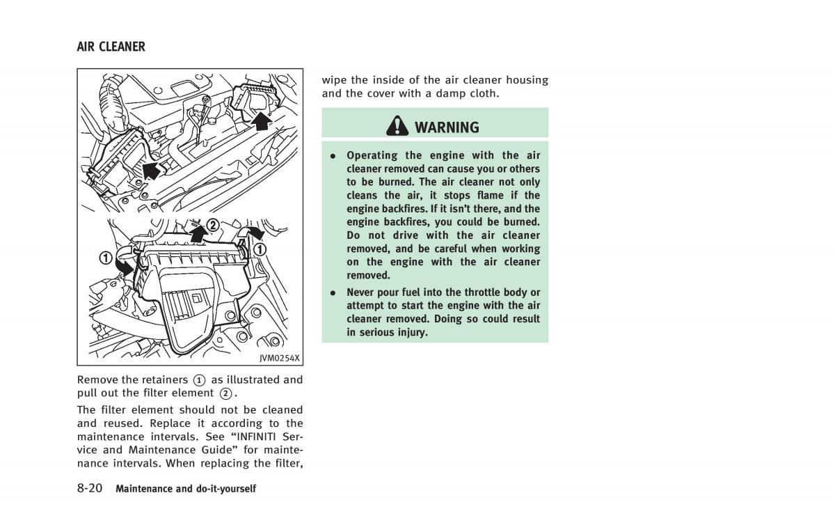 Infiniti Q50 Hybrid owners manual / page 343