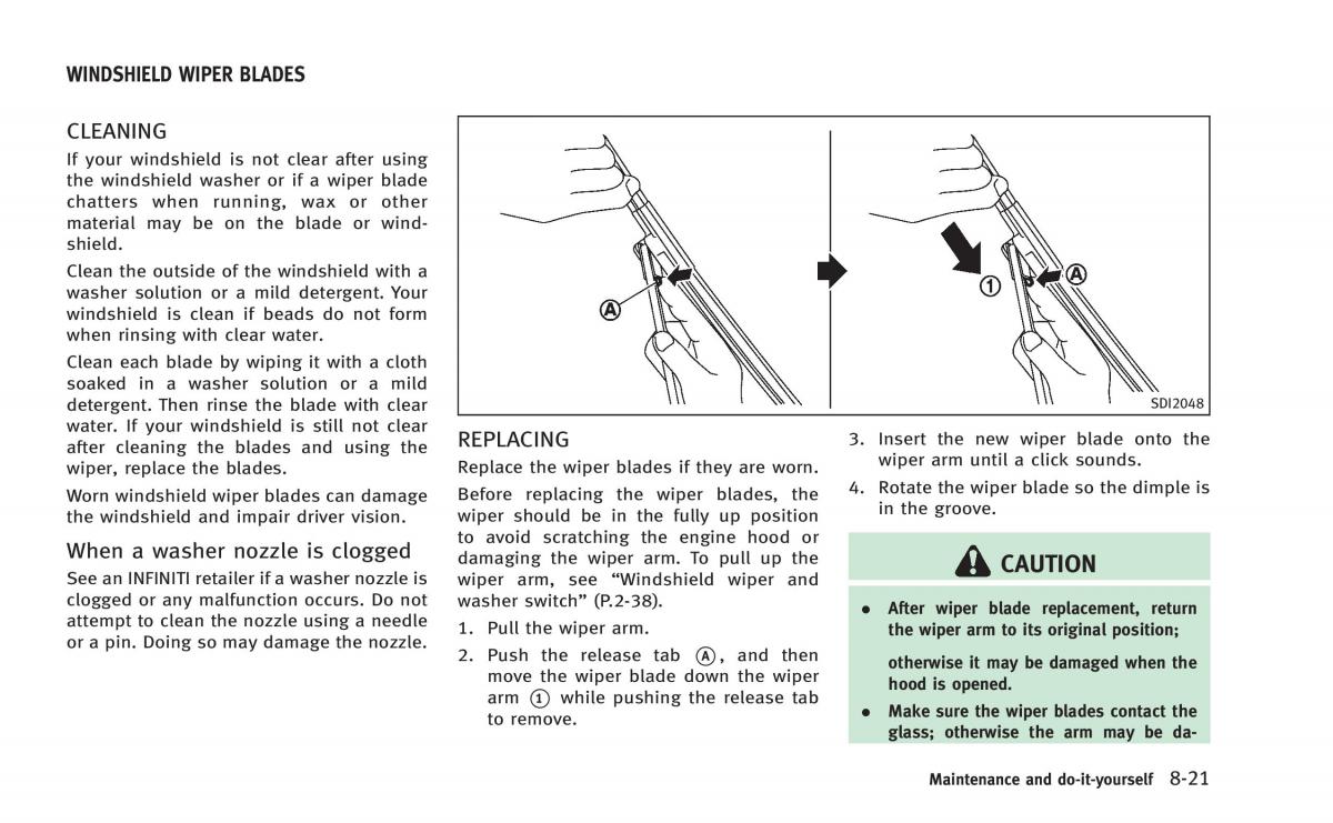 Infiniti Q50 Hybrid owners manual / page 344