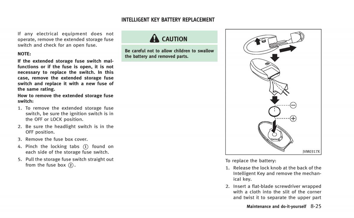 Infiniti Q50 Hybrid owners manual / page 348