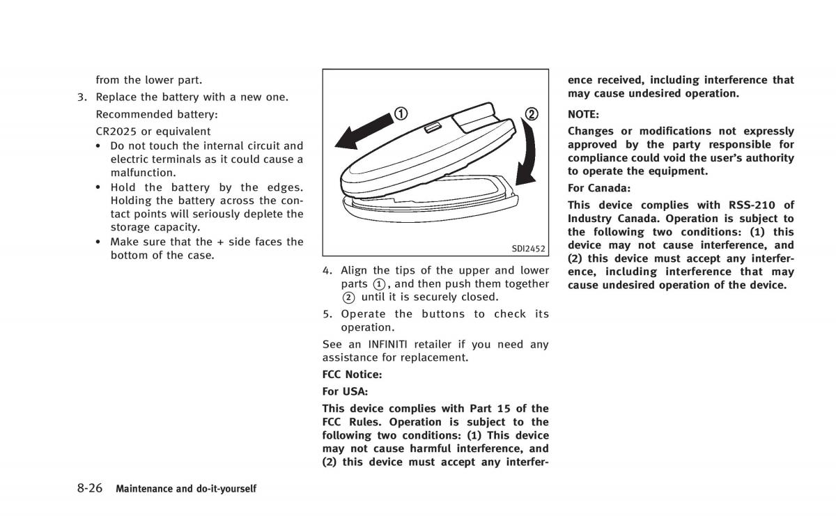 Infiniti Q50 Hybrid owners manual / page 349