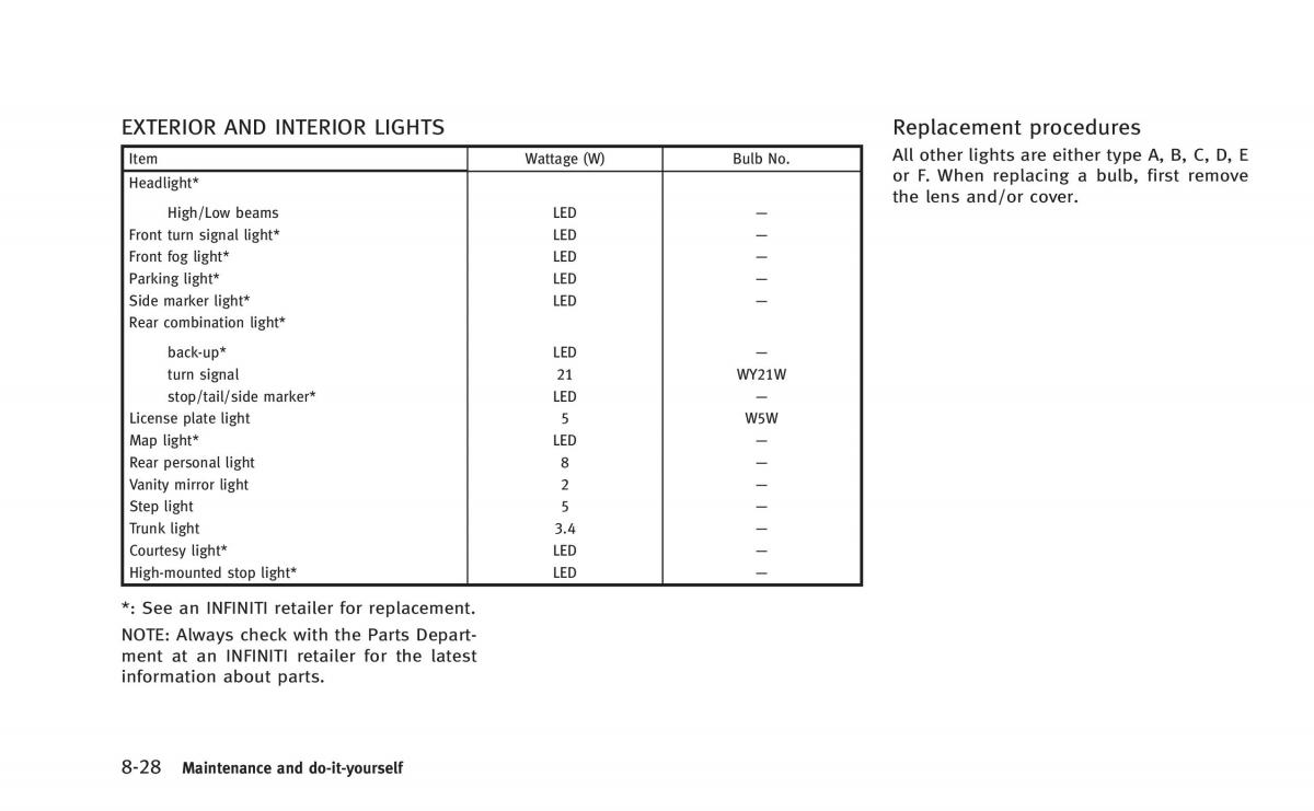 Infiniti Q50 Hybrid owners manual / page 351