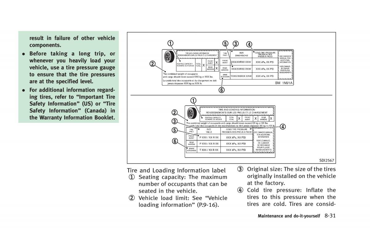 Infiniti Q50 Hybrid owners manual / page 354