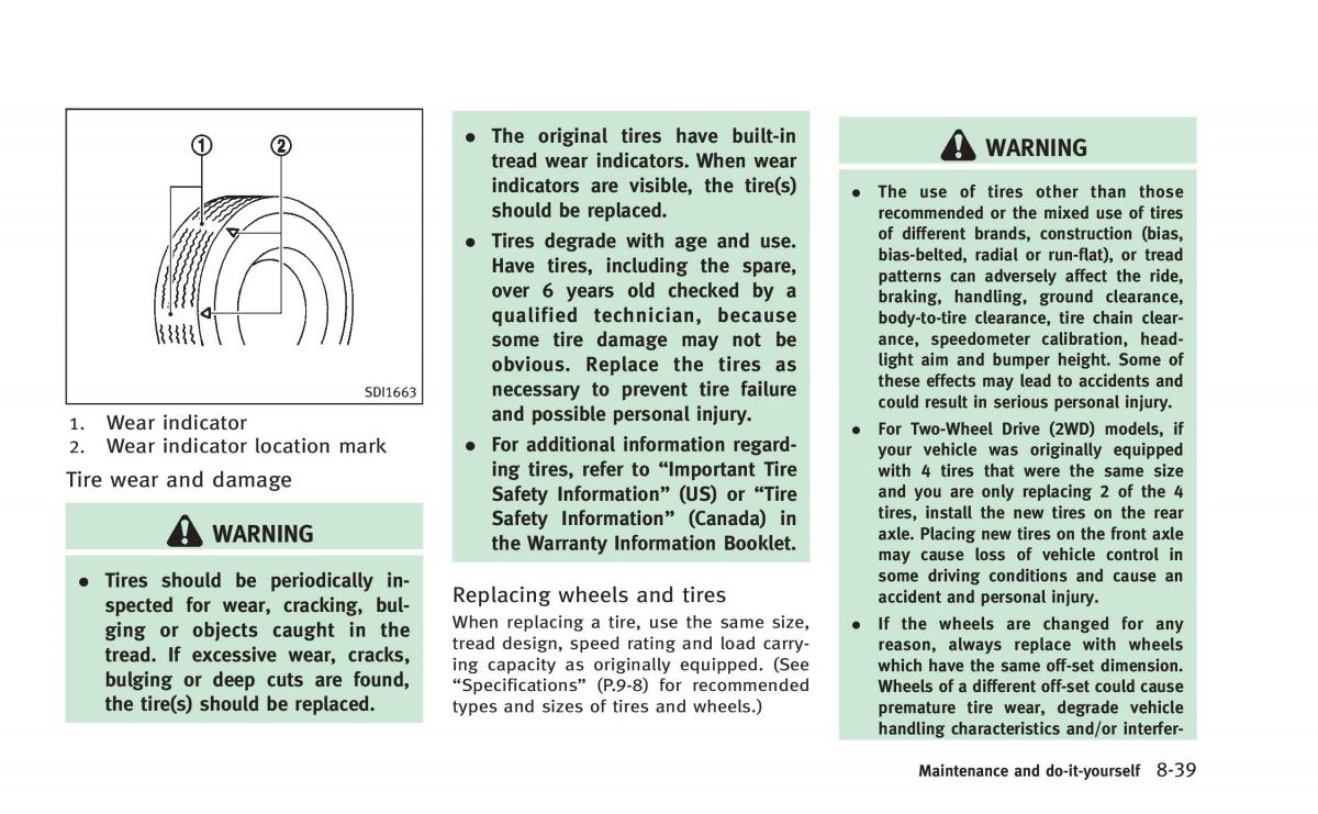 Infiniti Q50 Hybrid owners manual / page 362