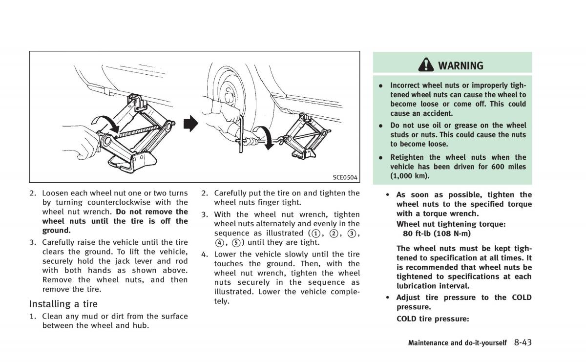 Infiniti Q50 Hybrid owners manual / page 366