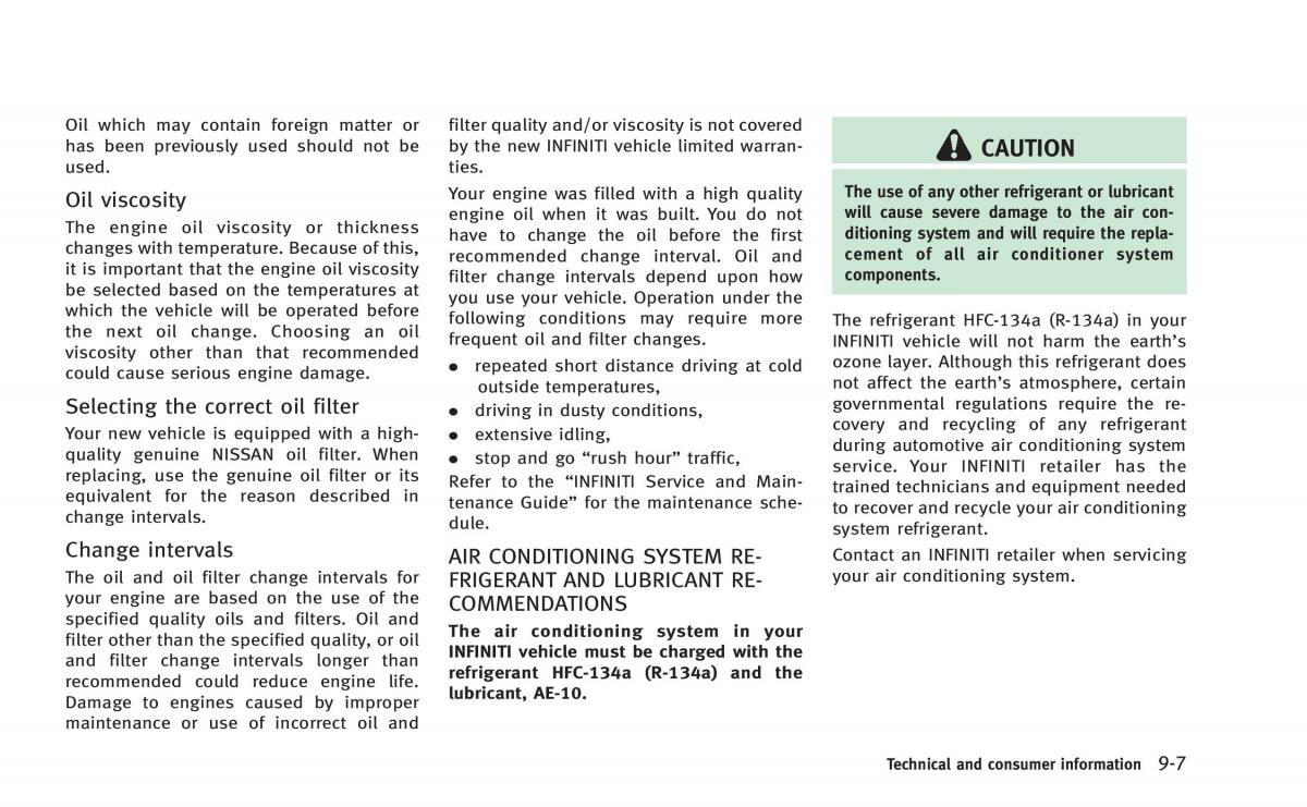 Infiniti Q50 Hybrid owners manual / page 374