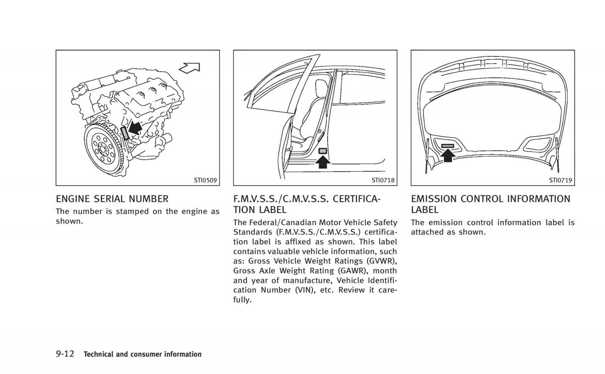 Infiniti Q50 Hybrid owners manual / page 379