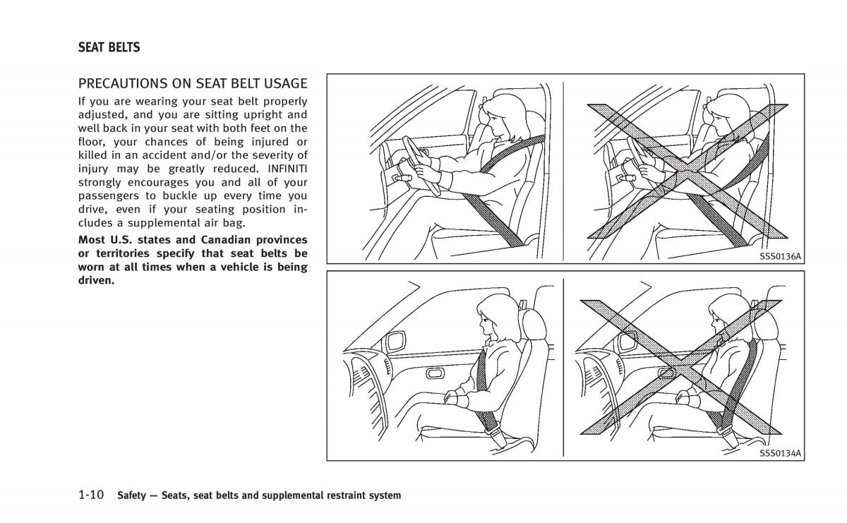 Infiniti Q50 Hybrid owners manual / page 41