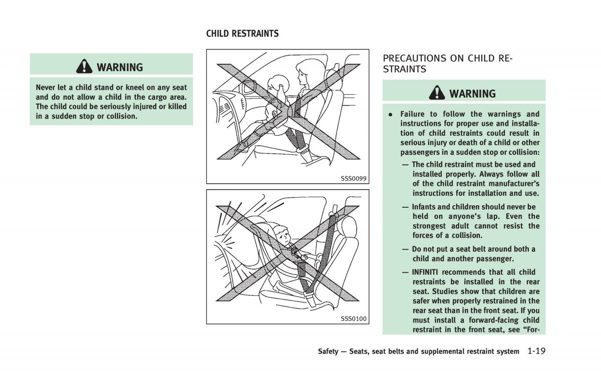 Infiniti Q50 Hybrid owners manual / page 50