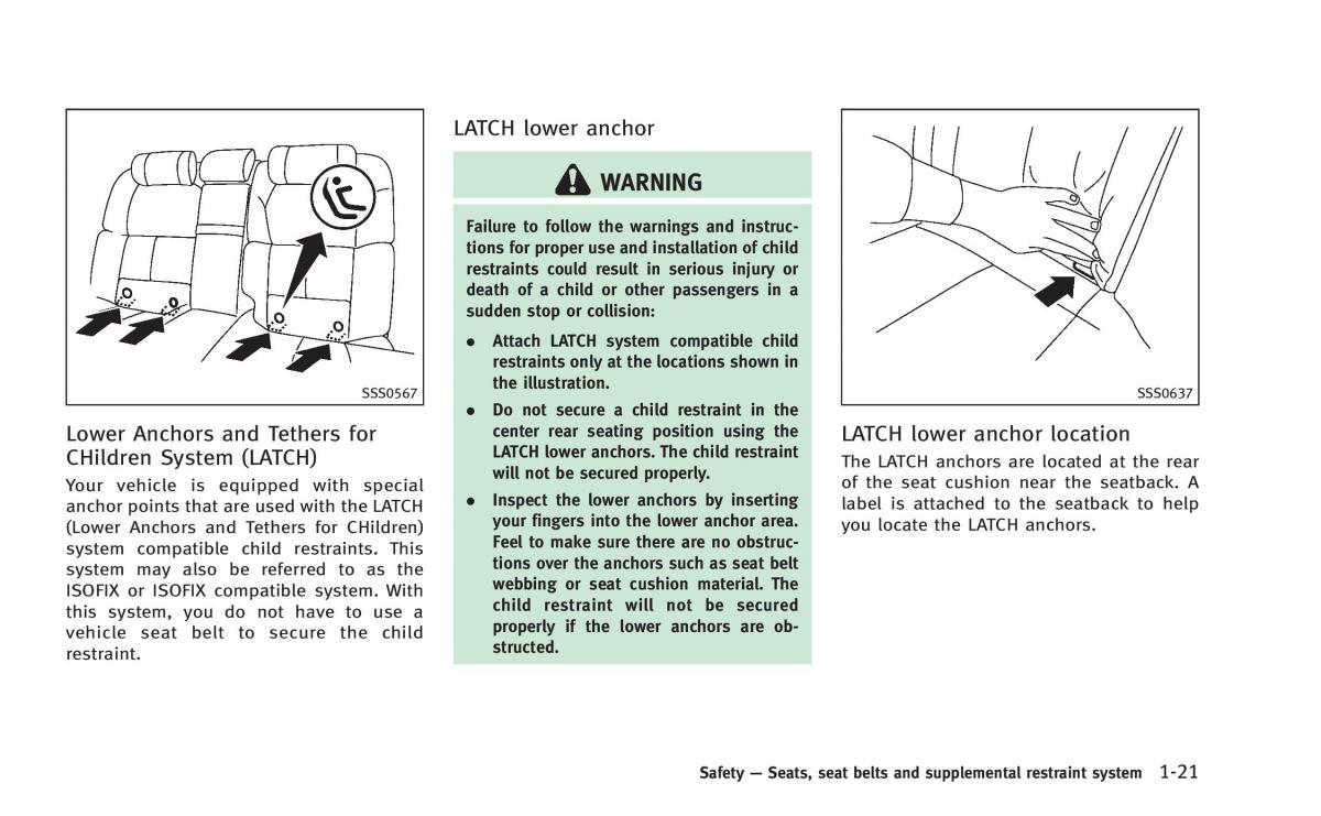 Infiniti Q50 Hybrid owners manual / page 52