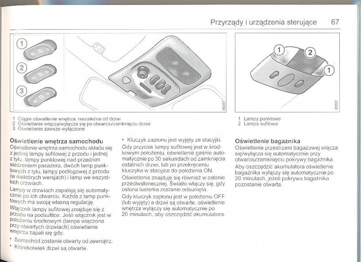 Saab 9 5 I 1 YS3E instrukcja obslugi / page 66