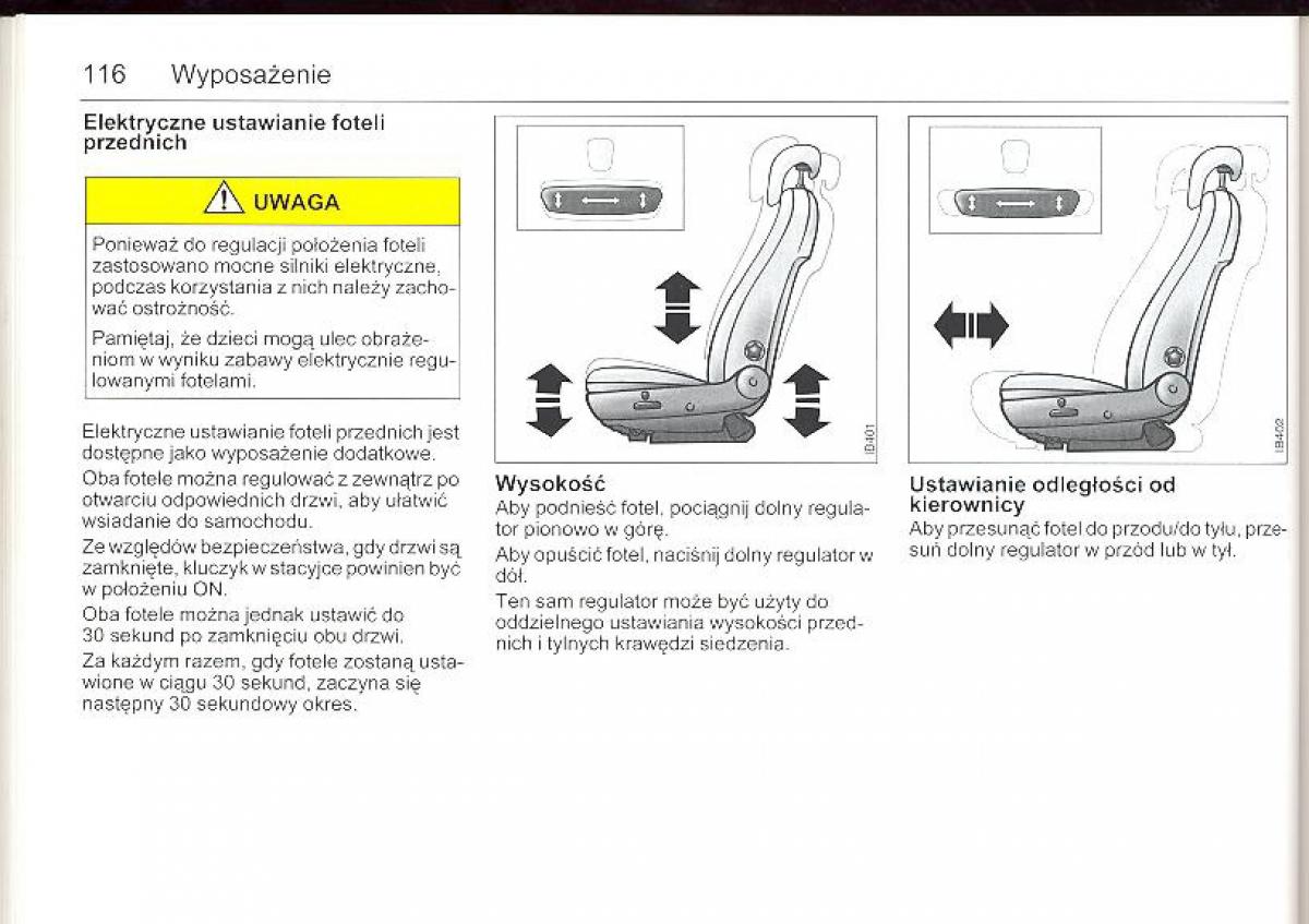 Saab 9 5 I 1 YS3E instrukcja obslugi / page 115