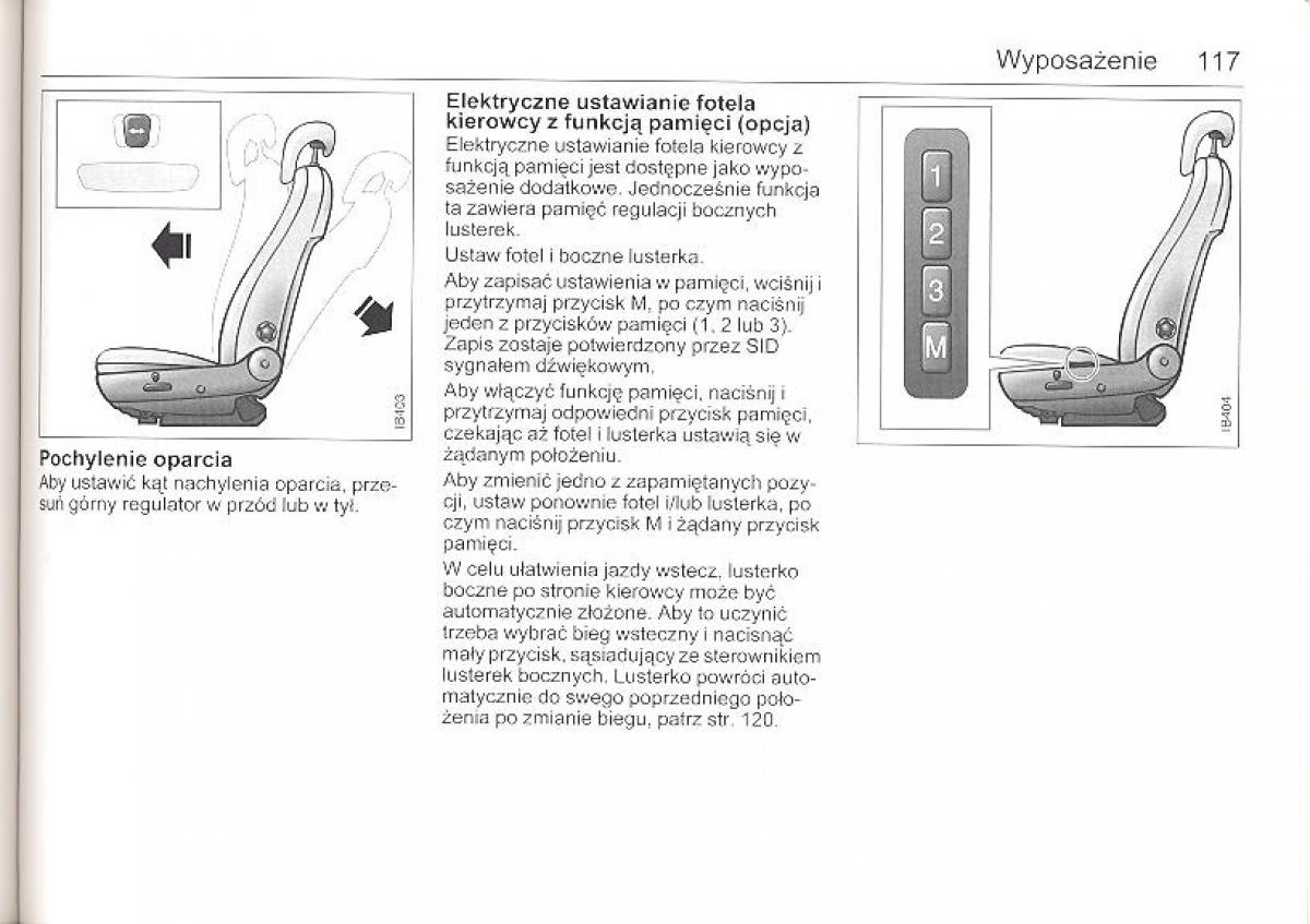 Saab 9 5 I 1 YS3E instrukcja obslugi / page 116