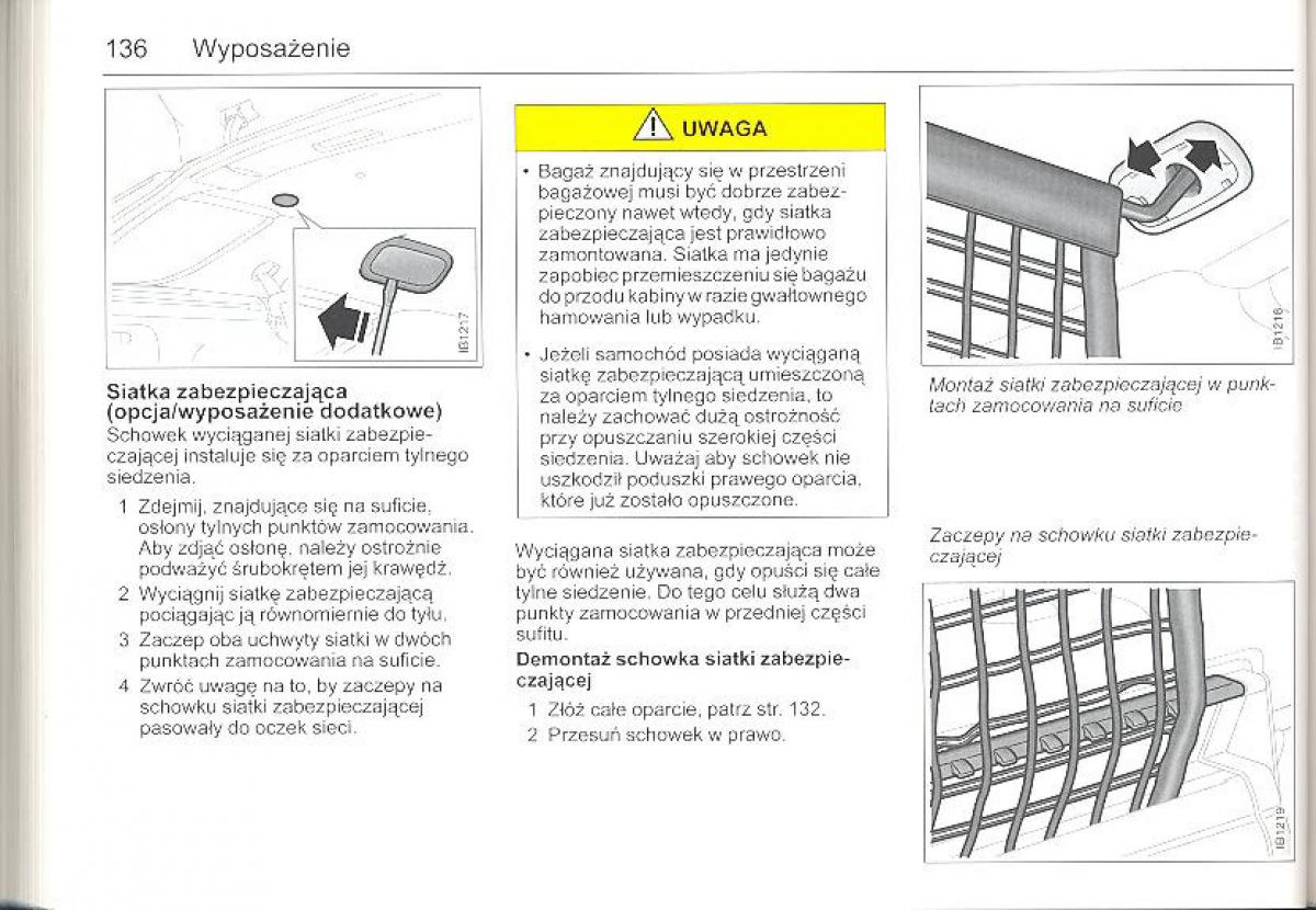 Saab 9 5 I 1 YS3E instrukcja obslugi / page 135