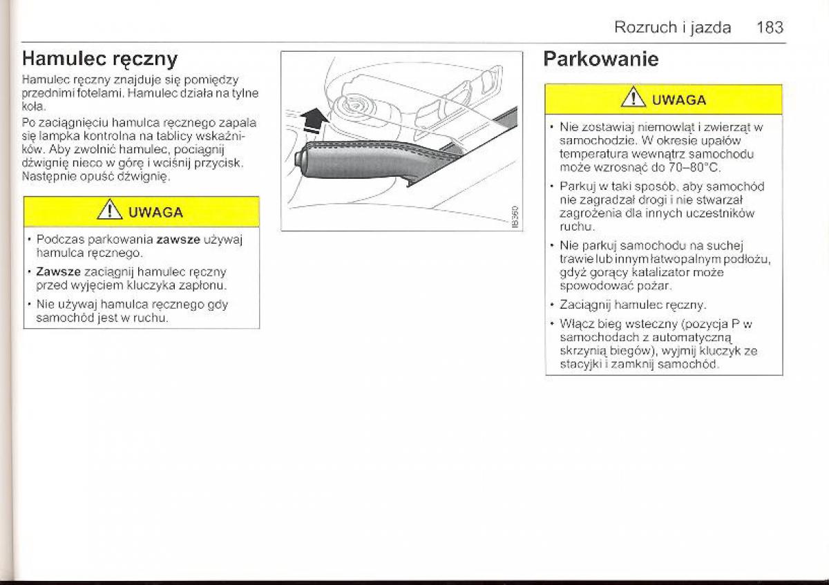 Saab 9 5 I 1 YS3E instrukcja obslugi / page 182