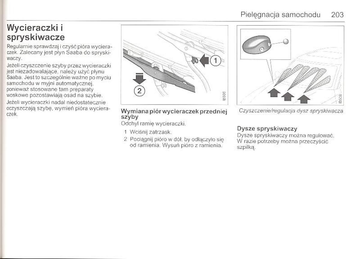 Saab 9 5 I 1 YS3E instrukcja obslugi / page 202