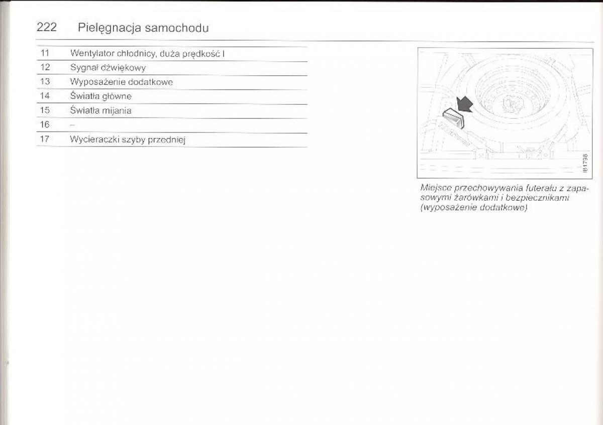 Saab 9 5 I 1 YS3E instrukcja obslugi / page 221