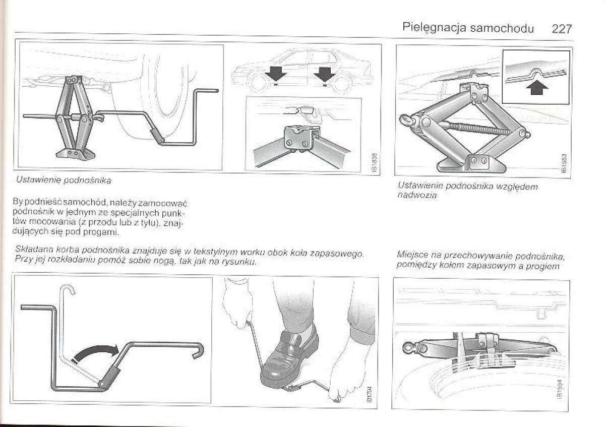 Saab 9 5 I 1 YS3E instrukcja obslugi / page 226