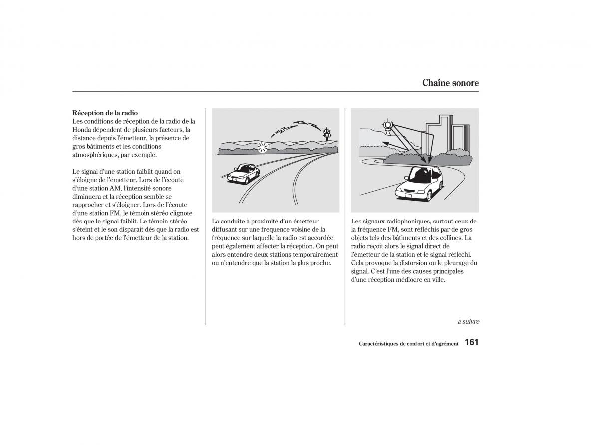 Honda CR V II 2 manuel du proprietaire / page 160