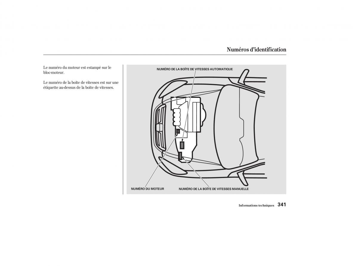 Honda CR V II 2 manuel du proprietaire / page 340