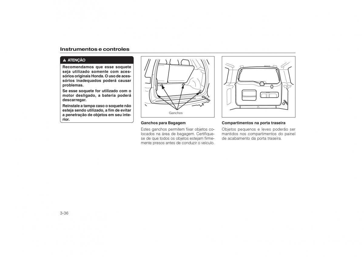 Honda CR V II 2 manual del propietario / page 74