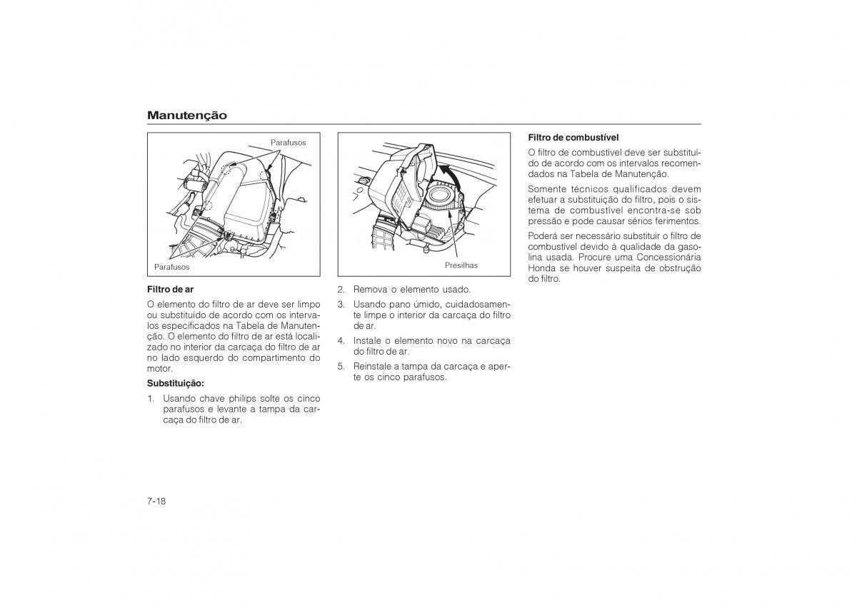 Honda CR V II 2 manual del propietario / page 140