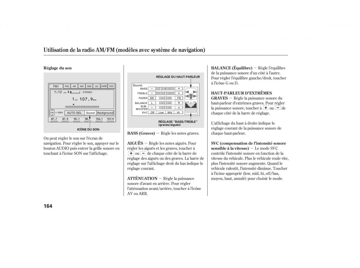 Honda CR V III 3 manuel du proprietaire / page 166