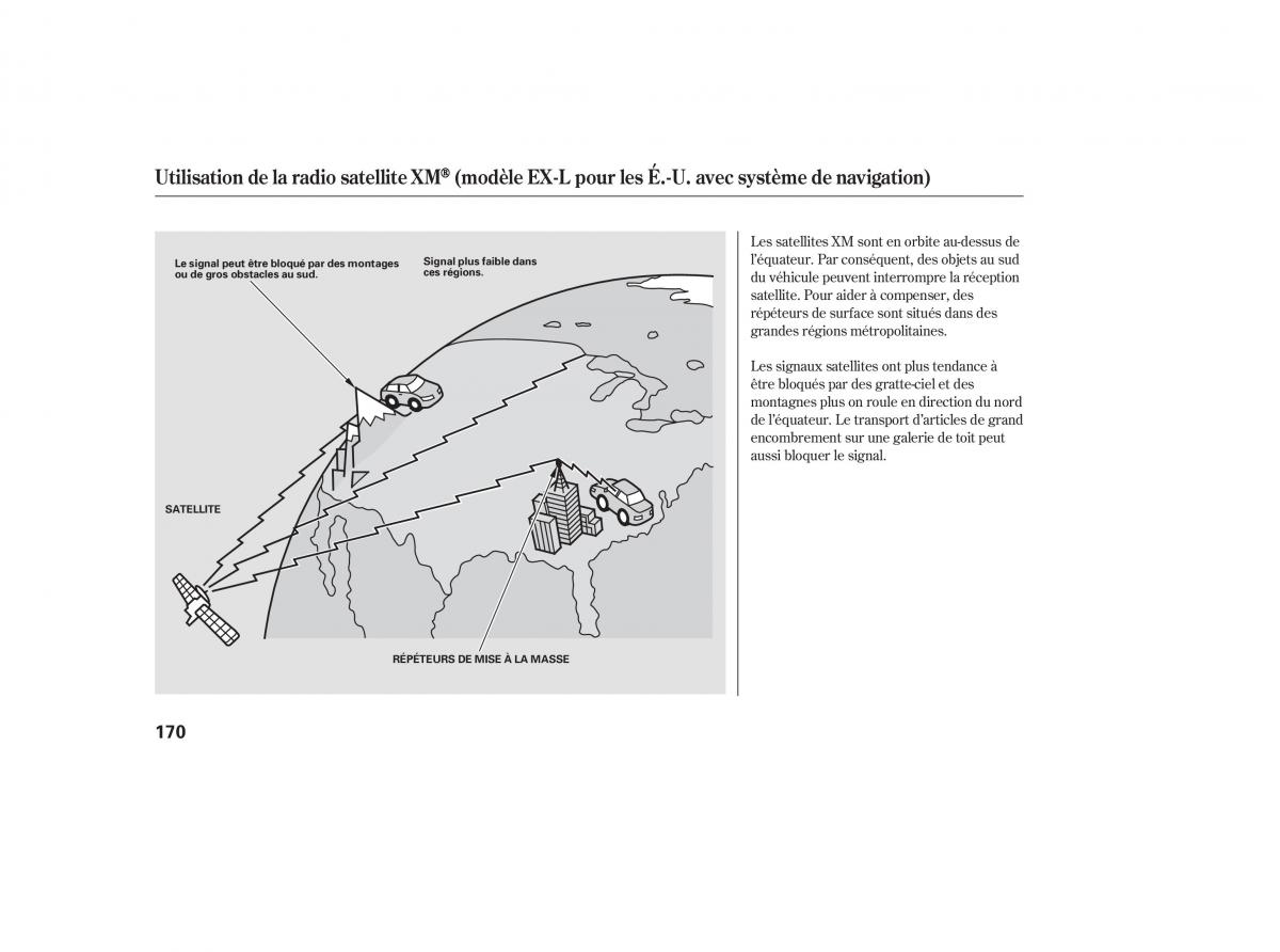 Honda CR V III 3 manuel du proprietaire / page 172