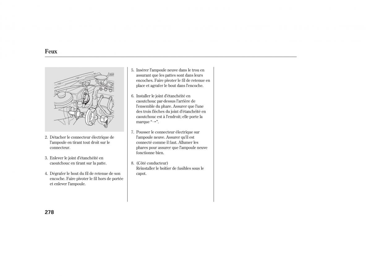 Honda CR V III 3 manuel du proprietaire / page 277