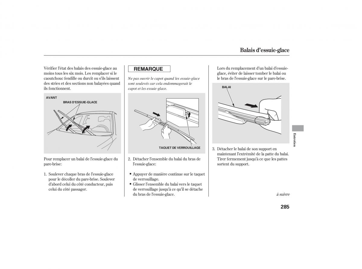 Honda CR V III 3 manuel du proprietaire / page 284