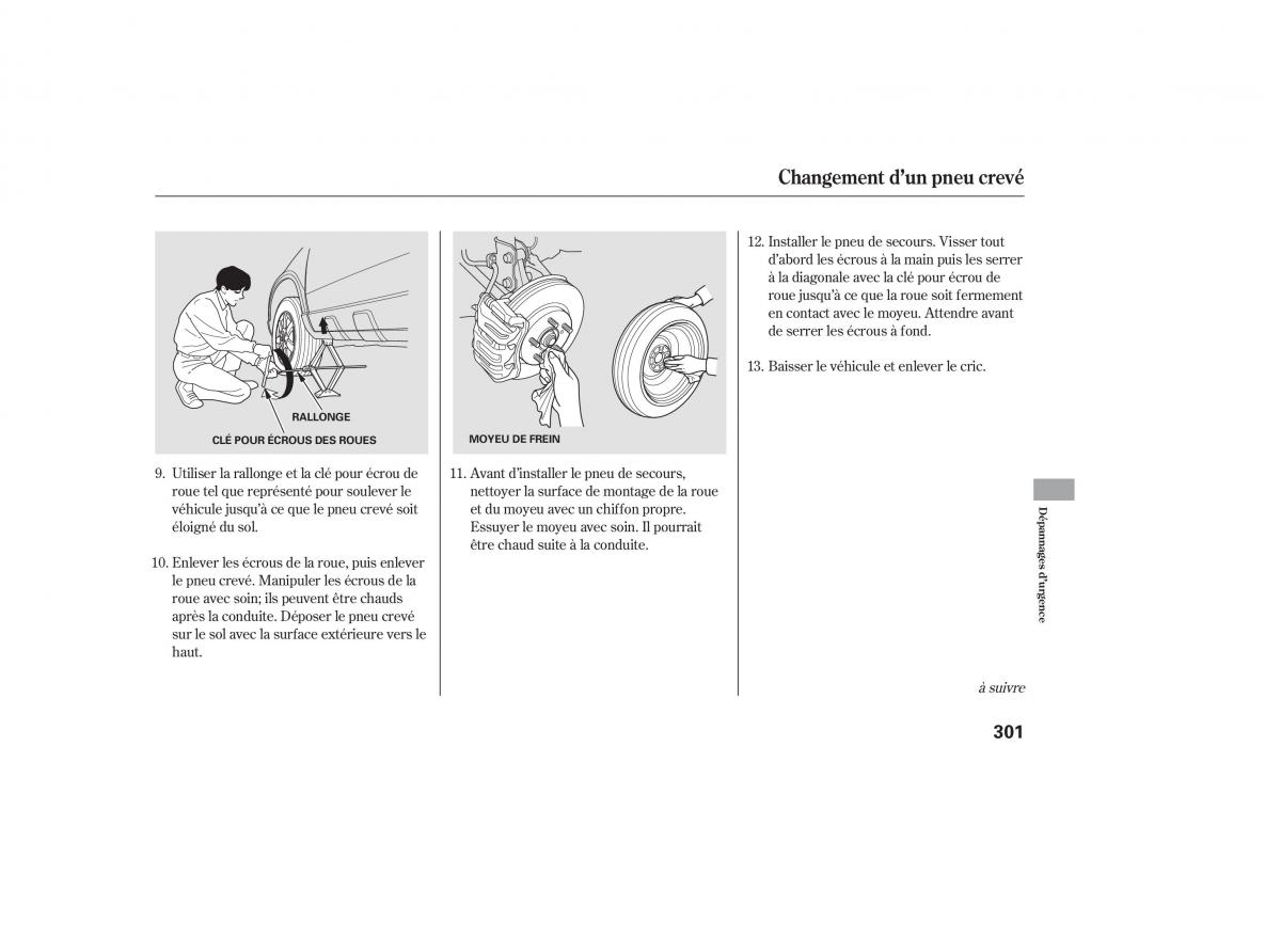 Honda CR V III 3 manuel du proprietaire / page 299