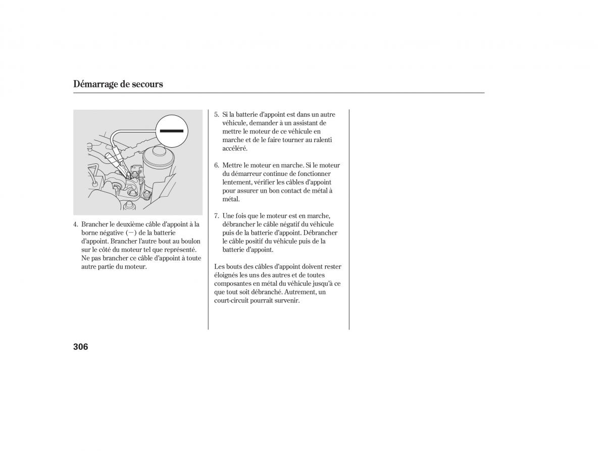 Honda CR V III 3 manuel du proprietaire / page 304