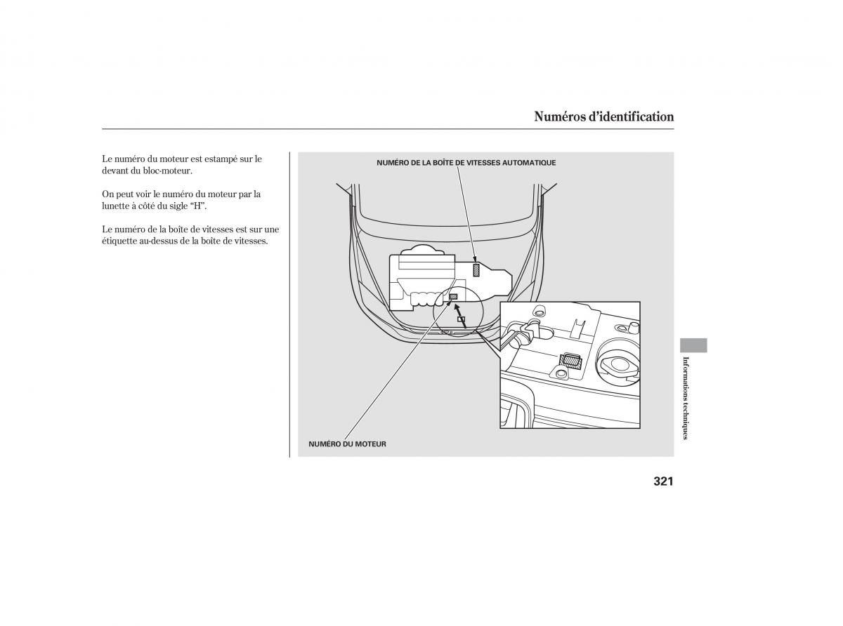 Honda CR V III 3 manuel du proprietaire / page 318