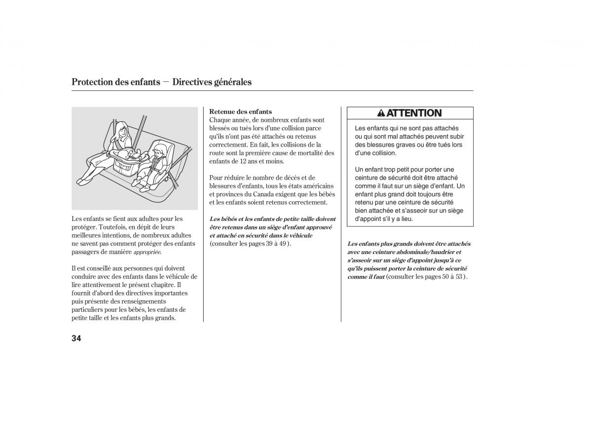 Honda CR V III 3 manuel du proprietaire / page 38