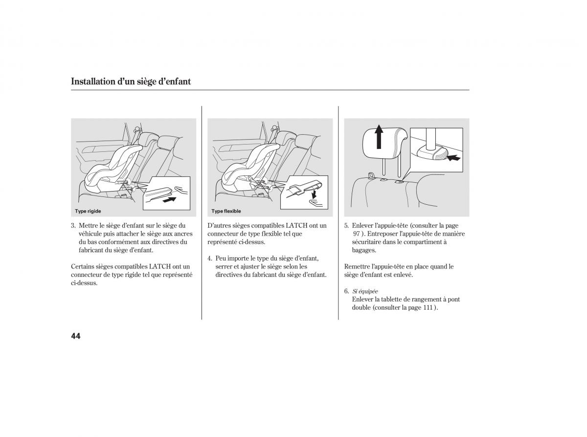 Honda CR V III 3 manuel du proprietaire / page 48