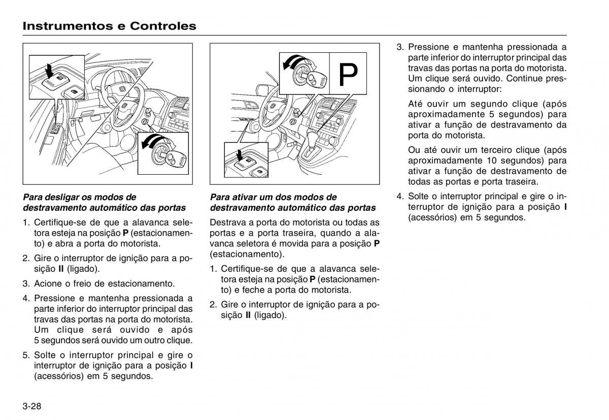 Honda CR V III 3 manual del propietario / page 66