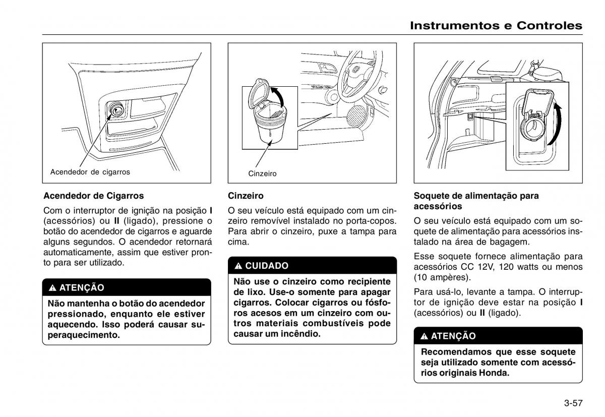 Honda CR V III 3 manual del propietario / page 95