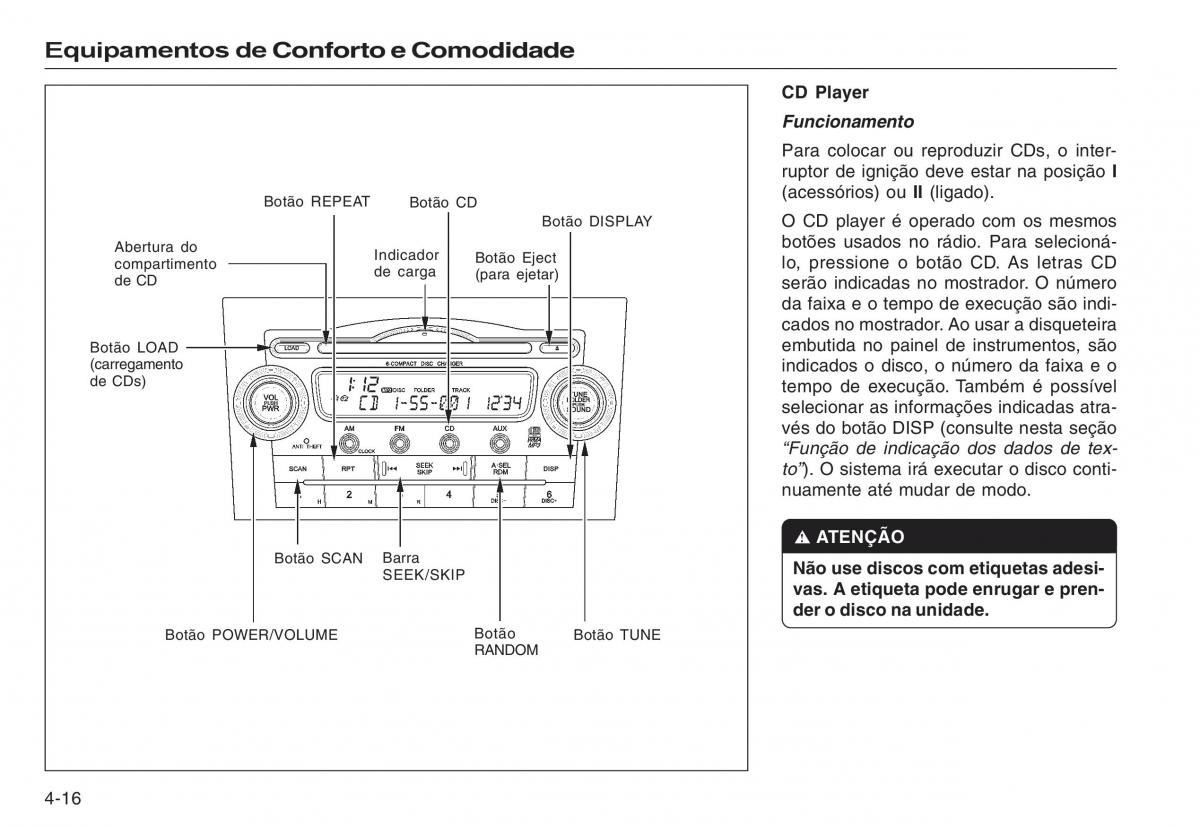 Honda CR V III 3 manual del propietario / page 116