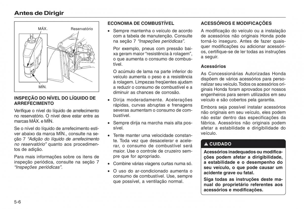 Honda CR V III 3 manual del propietario / page 136