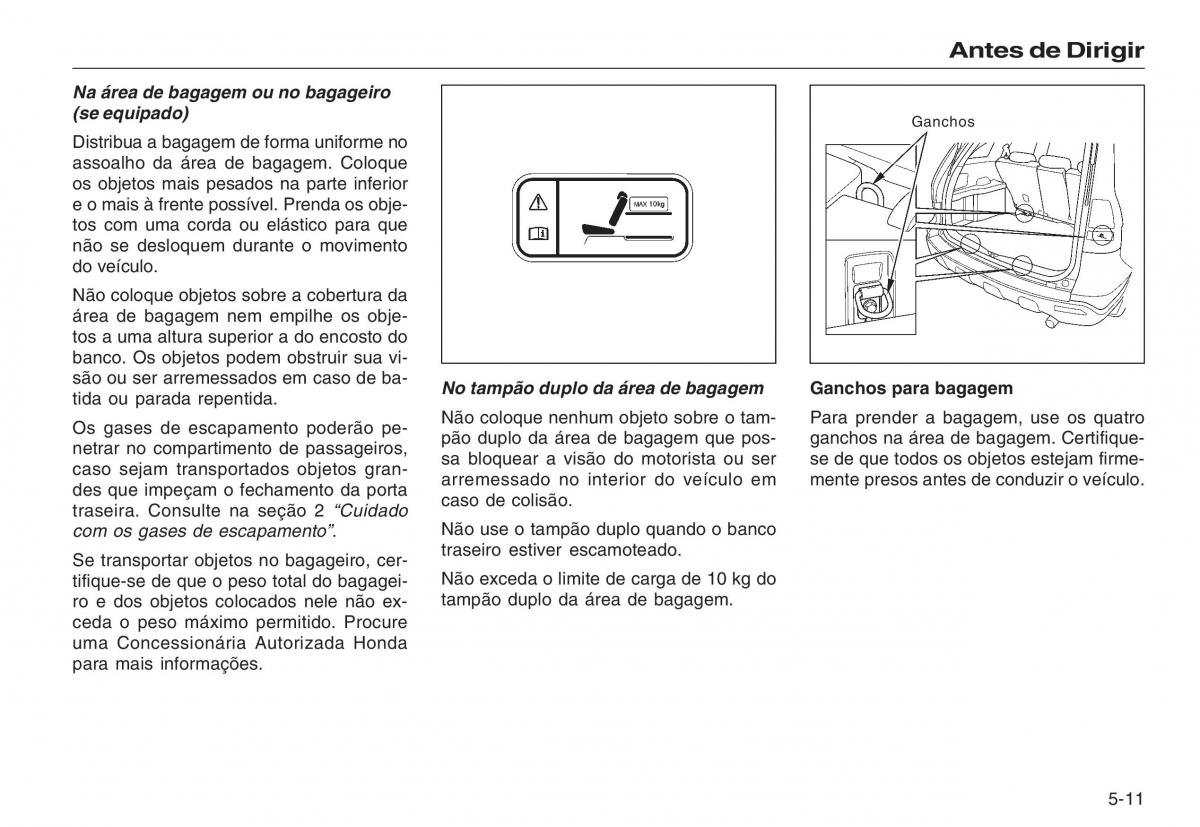 Honda CR V III 3 manual del propietario / page 141