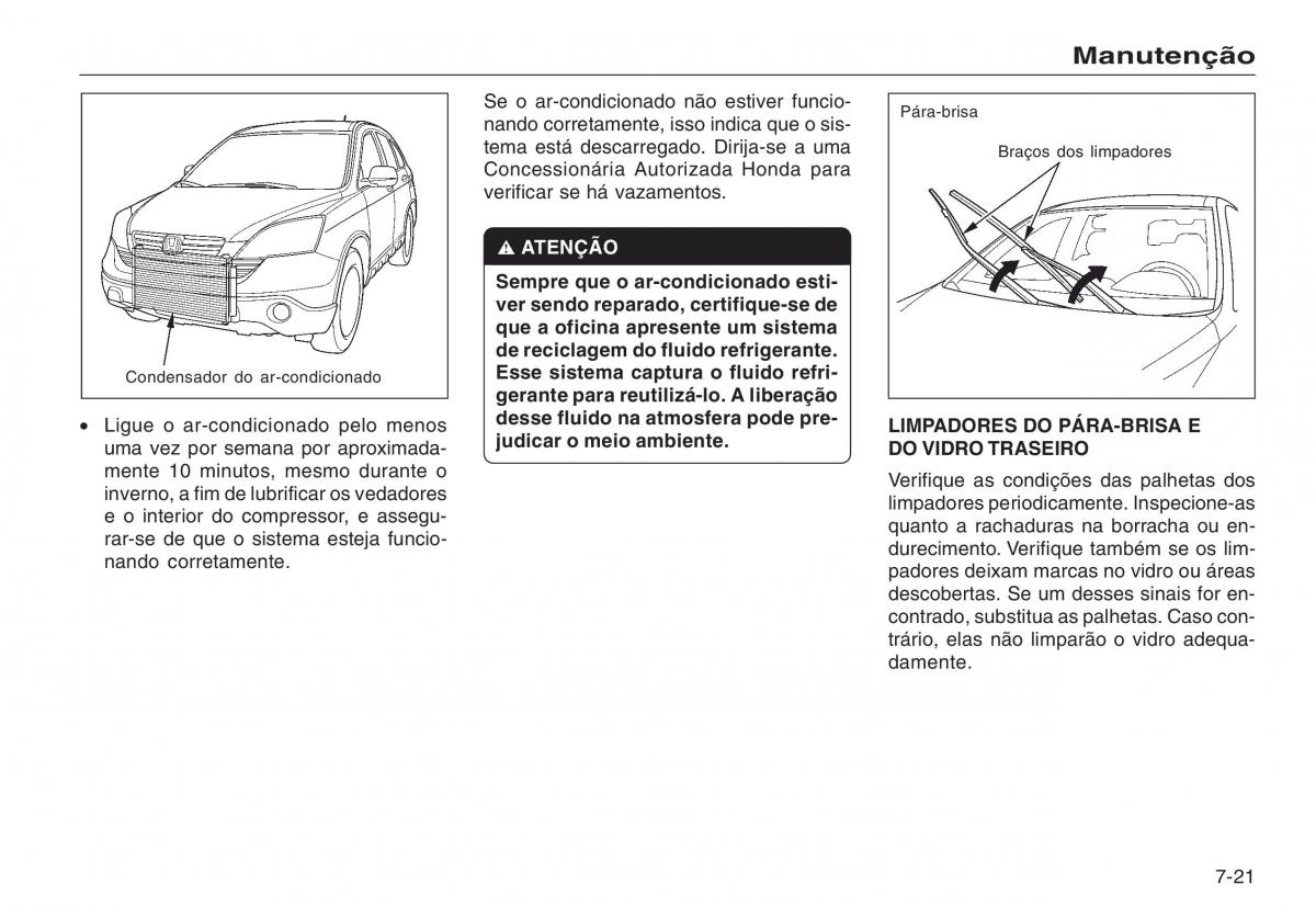 Honda CR V III 3 manual del propietario / page 177