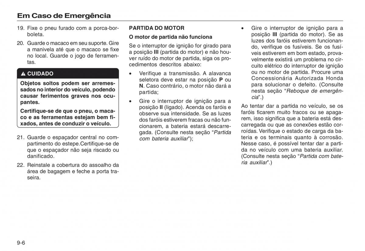 Honda CR V III 3 manual del propietario / page 196