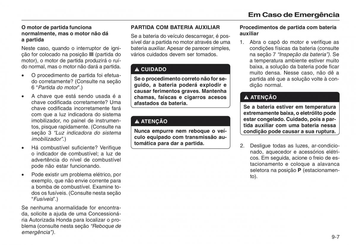 Honda CR V III 3 manual del propietario / page 197