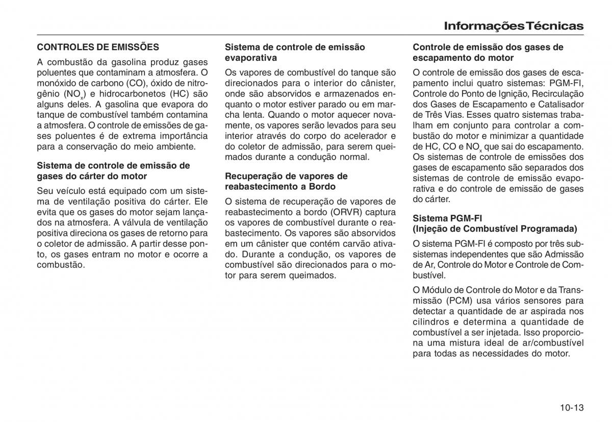 Honda CR V III 3 manual del propietario / page 223