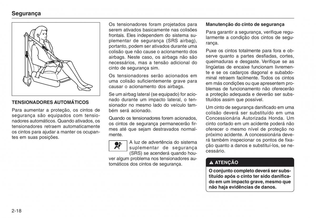 Honda CR V III 3 manual del propietario / page 28