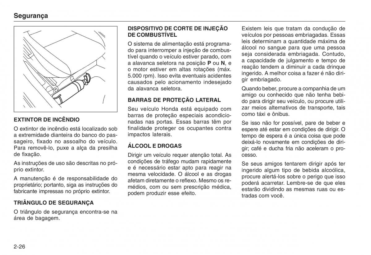 Honda CR V III 3 manual del propietario / page 36