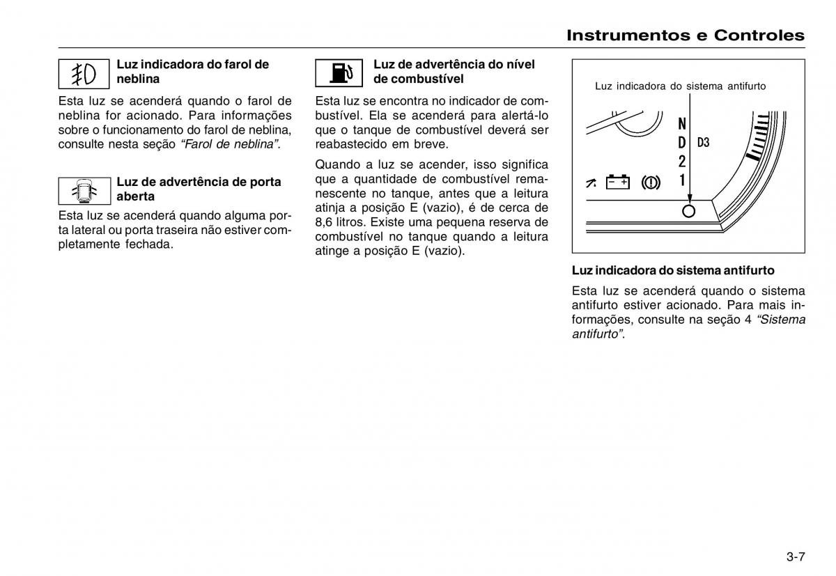 Honda CR V III 3 manual del propietario / page 45