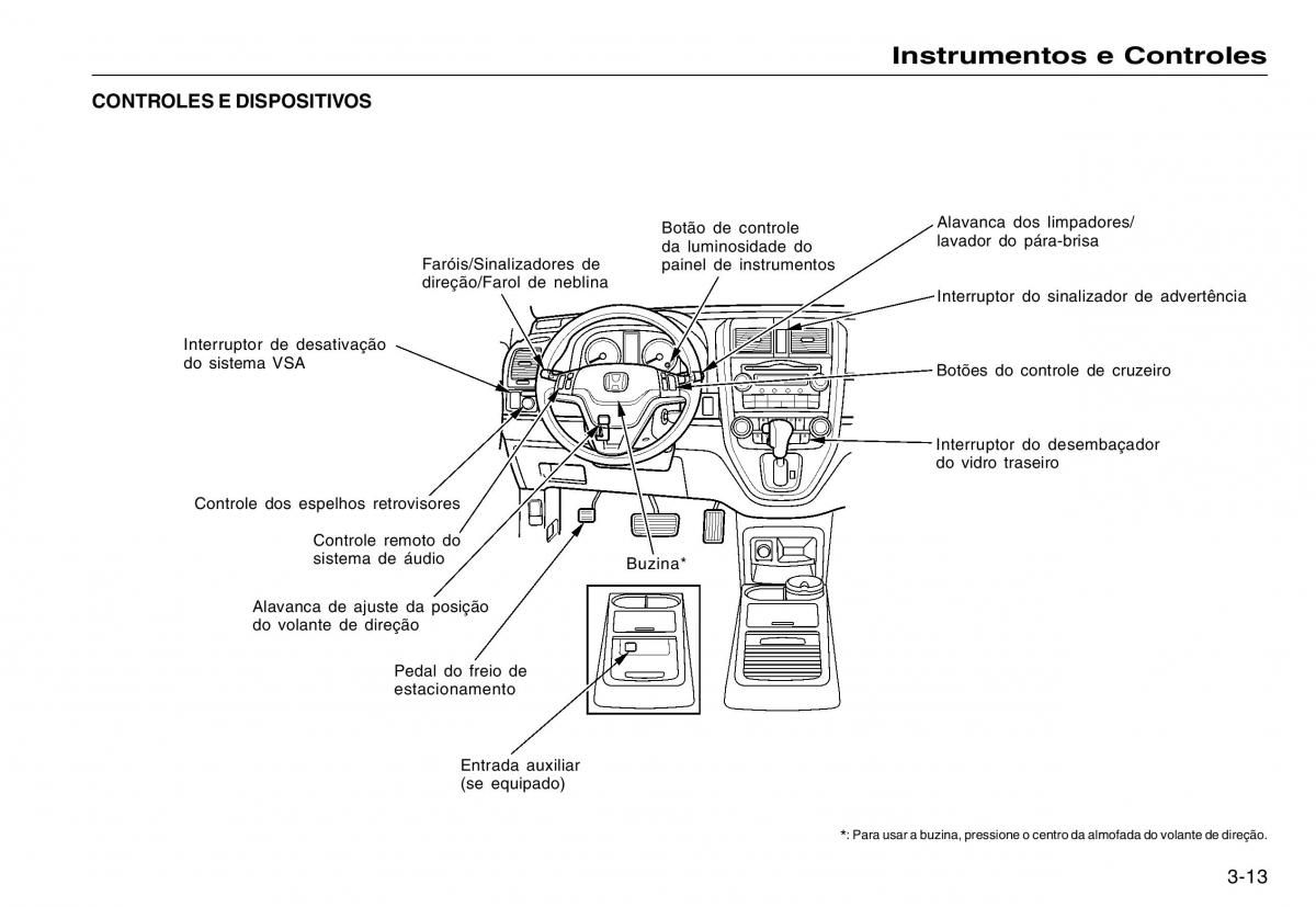 Honda CR V III 3 manual del propietario / page 51